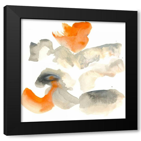 Hang Loose I Black Modern Wood Framed Art Print with Double Matting by Lehnhardt, Iris