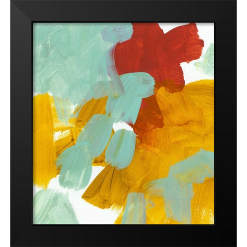 Alla Prima 1 Black Modern Wood Framed Art Print by Lehnhardt, Iris