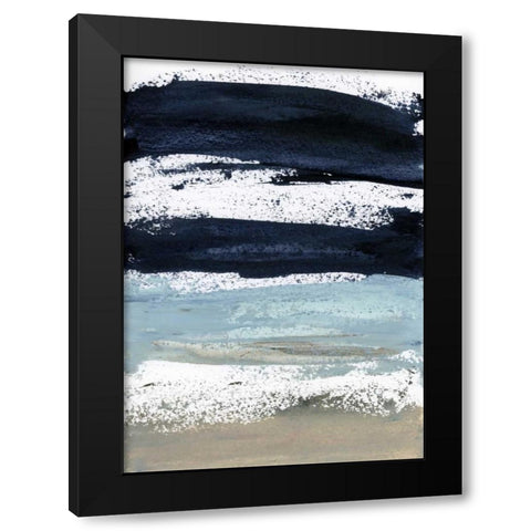 Maritime Black Modern Wood Framed Art Print by Lehnhardt, Iris