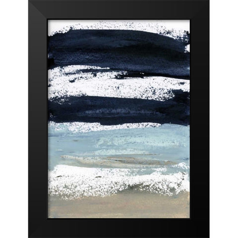 Maritime Black Modern Wood Framed Art Print by Lehnhardt, Iris