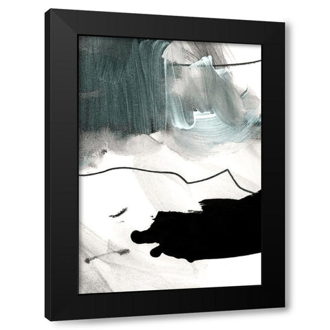 BS 4 Black Modern Wood Framed Art Print with Double Matting by Lehnhardt, Iris