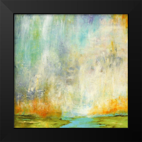 My Passage of Self Content Black Modern Wood Framed Art Print by Lisa Mann Fine Art