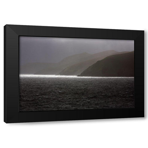 Blasket Islands Black Modern Wood Framed Art Print by Leprince, Vincent
