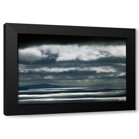 Ivenragh Peninsula Black Modern Wood Framed Art Print with Double Matting by Leprince, Vincent