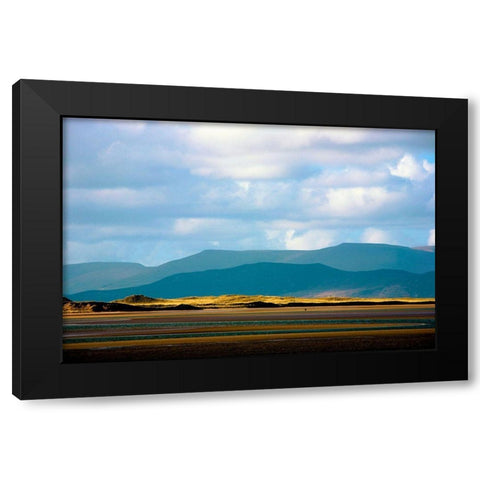 Inch No. 1 Black Modern Wood Framed Art Print with Double Matting by Leprince, Vincent