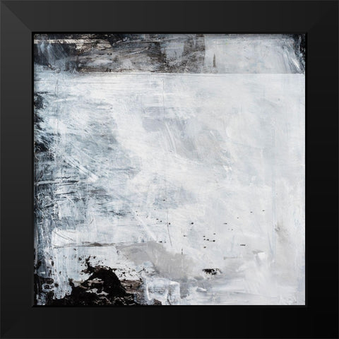 Dialogue Black Modern Wood Framed Art Print by Lenssen, Georganna