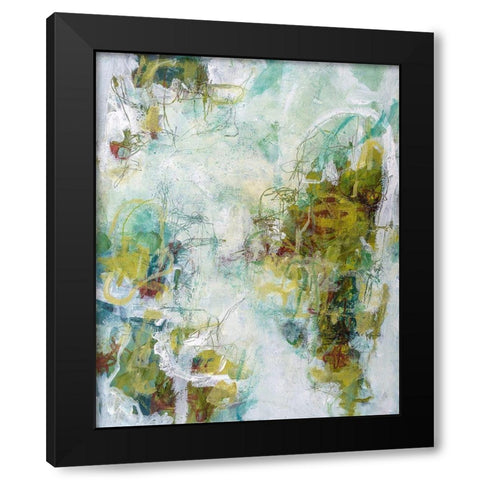 Everyday Is Earth Day Black Modern Wood Framed Art Print by Leslie, Carole