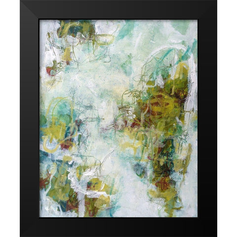 Everyday Is Earth Day Black Modern Wood Framed Art Print by Leslie, Carole