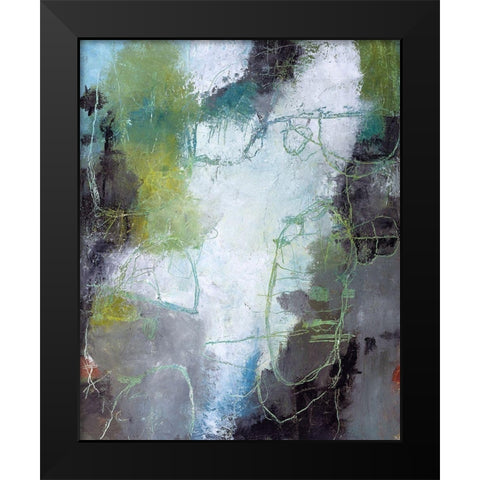 A Day On The River Black Modern Wood Framed Art Print by Leslie, Carole