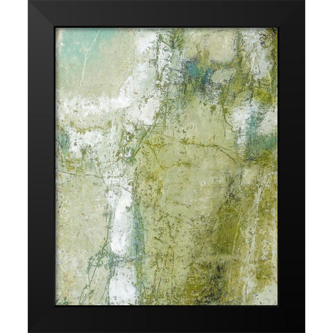 The Other Side Of The Mountain Black Modern Wood Framed Art Print by Leslie, Carole