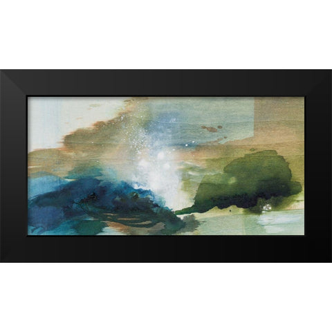 Mermaid Pool Black Modern Wood Framed Art Print by Leaver, Tara