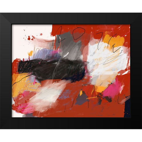 2023 Black Modern Wood Framed Art Print by Lauzon, Danielle
