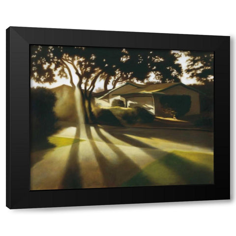 In the Time of Our Lives Black Modern Wood Framed Art Print by Monzon, Rick