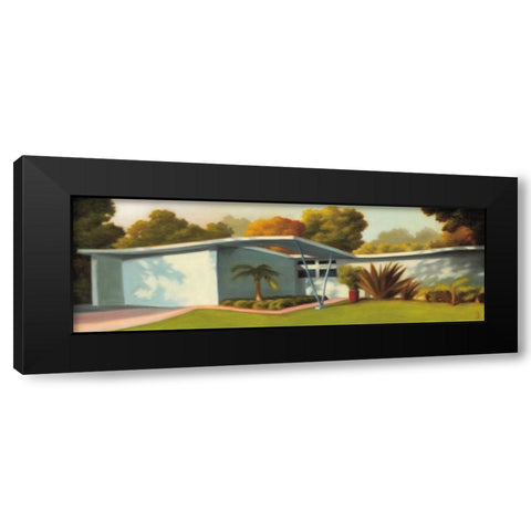 Mar Vista Black Modern Wood Framed Art Print with Double Matting by Monzon, Rick