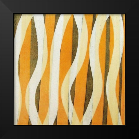 Carousing Open I Black Modern Wood Framed Art Print by Miller, Allison G