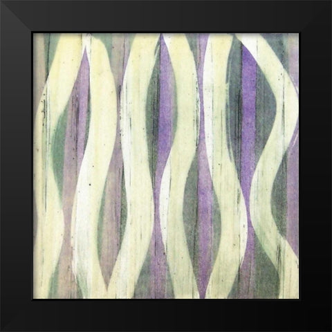 Carousing Open II Black Modern Wood Framed Art Print by Miller, Allison G