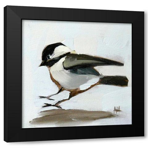 Coming In for a Landing Black Modern Wood Framed Art Print by Moulton, Angela