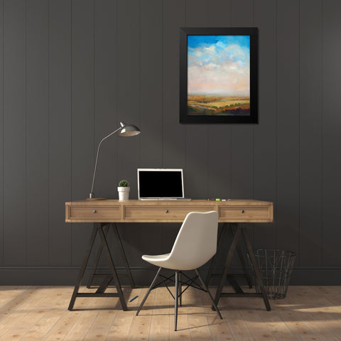 Once Remembered Black Modern Wood Framed Art Print by McCarthy, William