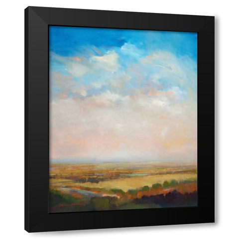 Once Remembered Black Modern Wood Framed Art Print by McCarthy, William