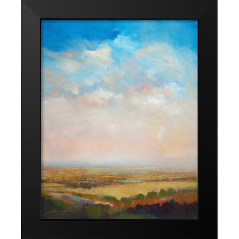 Once Remembered Black Modern Wood Framed Art Print by McCarthy, William