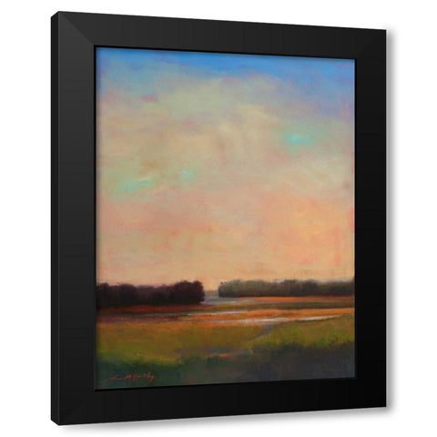 Shifting Tide Black Modern Wood Framed Art Print with Double Matting by McCarthy, William