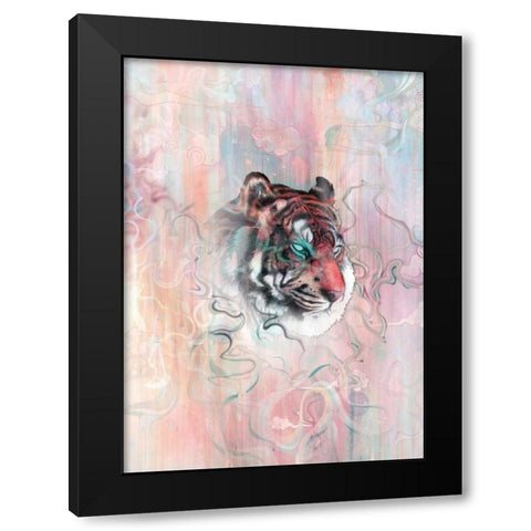 Illusive by Nature Black Modern Wood Framed Art Print by Miller, Mat