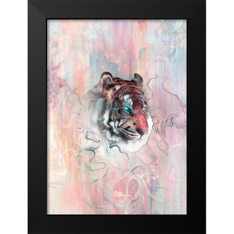 Illusive by Nature Black Modern Wood Framed Art Print by Miller, Mat