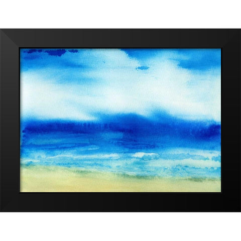 Sea Church II Black Modern Wood Framed Art Print by Maldonado, Jacqueline