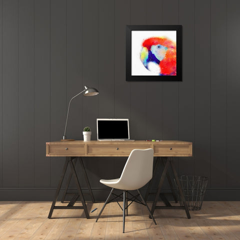 The Articulate II Black Modern Wood Framed Art Print by Maldonado, Jacqueline
