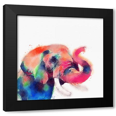 The Majestic II Black Modern Wood Framed Art Print with Double Matting by Maldonado, Jacqueline