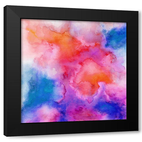 Acquiesce III Black Modern Wood Framed Art Print with Double Matting by Maldonado, Jacqueline