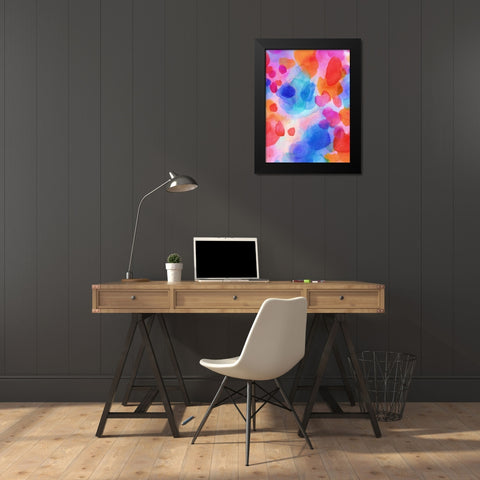 Elixir II Black Modern Wood Framed Art Print by Maldonado, Jacqueline