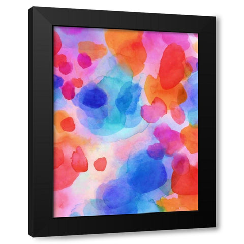 Elixir II Black Modern Wood Framed Art Print with Double Matting by Maldonado, Jacqueline