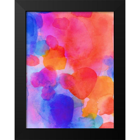 The Shaman II Black Modern Wood Framed Art Print by Maldonado, Jacqueline