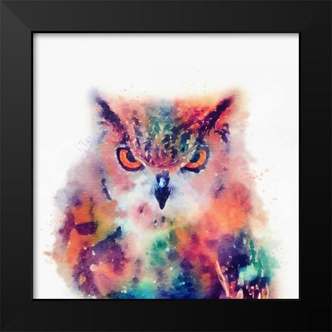 The Wise II Black Modern Wood Framed Art Print by Maldonado, Jacqueline