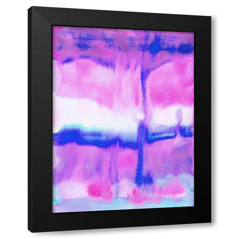 Undertow II Black Modern Wood Framed Art Print by Maldonado, Jacqueline