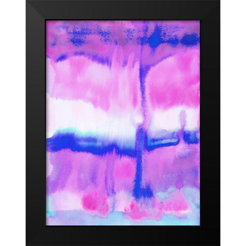 Undertow II Black Modern Wood Framed Art Print by Maldonado, Jacqueline