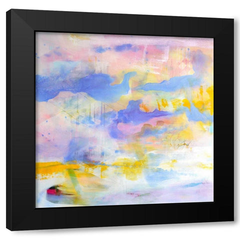 Elements of Innocence Black Modern Wood Framed Art Print with Double Matting by Marrison, TA
