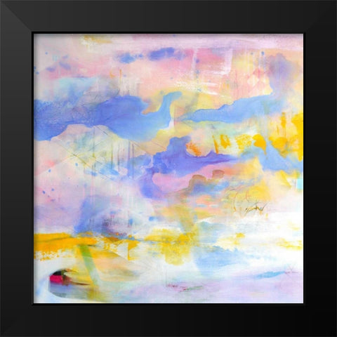Elements of Innocence Black Modern Wood Framed Art Print by Marrison, TA