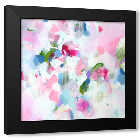 Maisie Black Modern Wood Framed Art Print with Double Matting by Marrison, TA