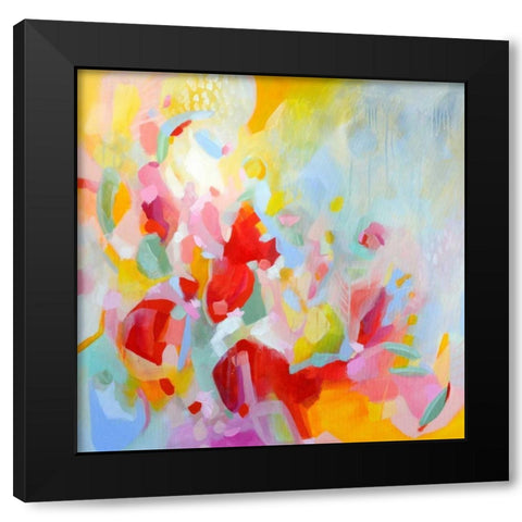 Waiting for You Black Modern Wood Framed Art Print by Marrison, TA