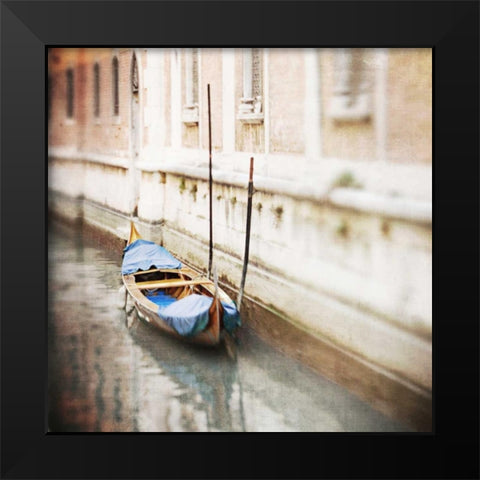 Gondola Black Modern Wood Framed Art Print by Morrissey, Margaret
