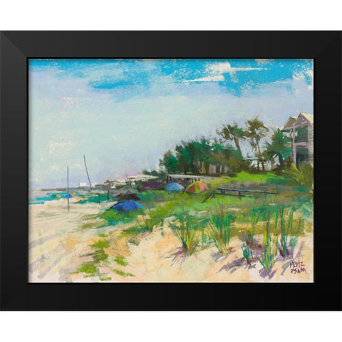 Serenity in St. George Black Modern Wood Framed Art Print by Mertz, Nancie King