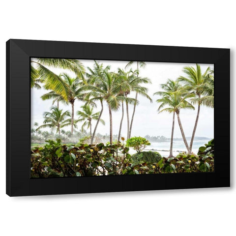 After the Dorado Rain Black Modern Wood Framed Art Print with Double Matting by Miamee, Golie