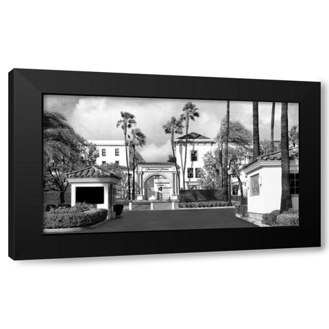 Paramount Stage Black Modern Wood Framed Art Print by Miamee, Golie