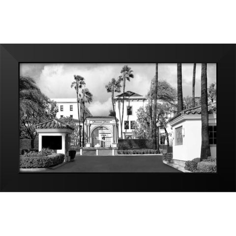 Paramount Stage Black Modern Wood Framed Art Print by Miamee, Golie