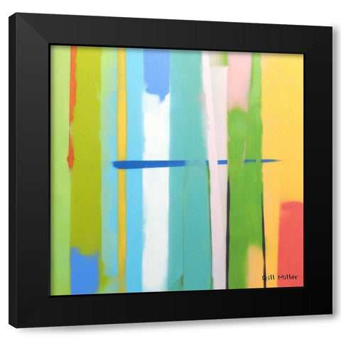 Urban Summer 2 Black Modern Wood Framed Art Print by Miller, Gil