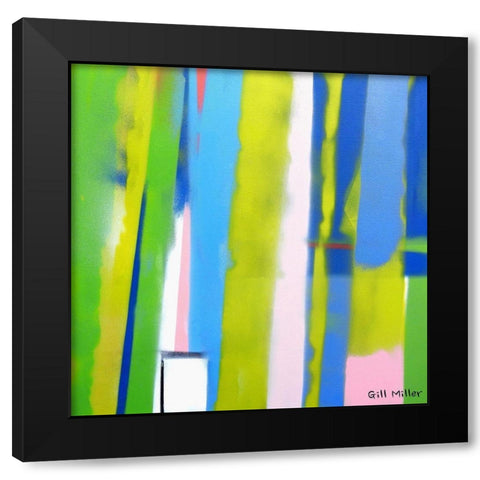 Urban Summer 4 Black Modern Wood Framed Art Print by Miller, Gil