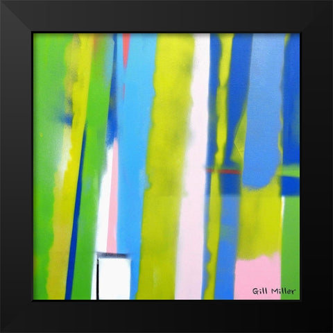 Urban Summer 4 Black Modern Wood Framed Art Print by Miller, Gil