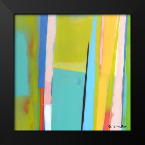 Urban Summer 5 Black Modern Wood Framed Art Print by Miller, Gil